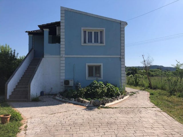 House from the driveway